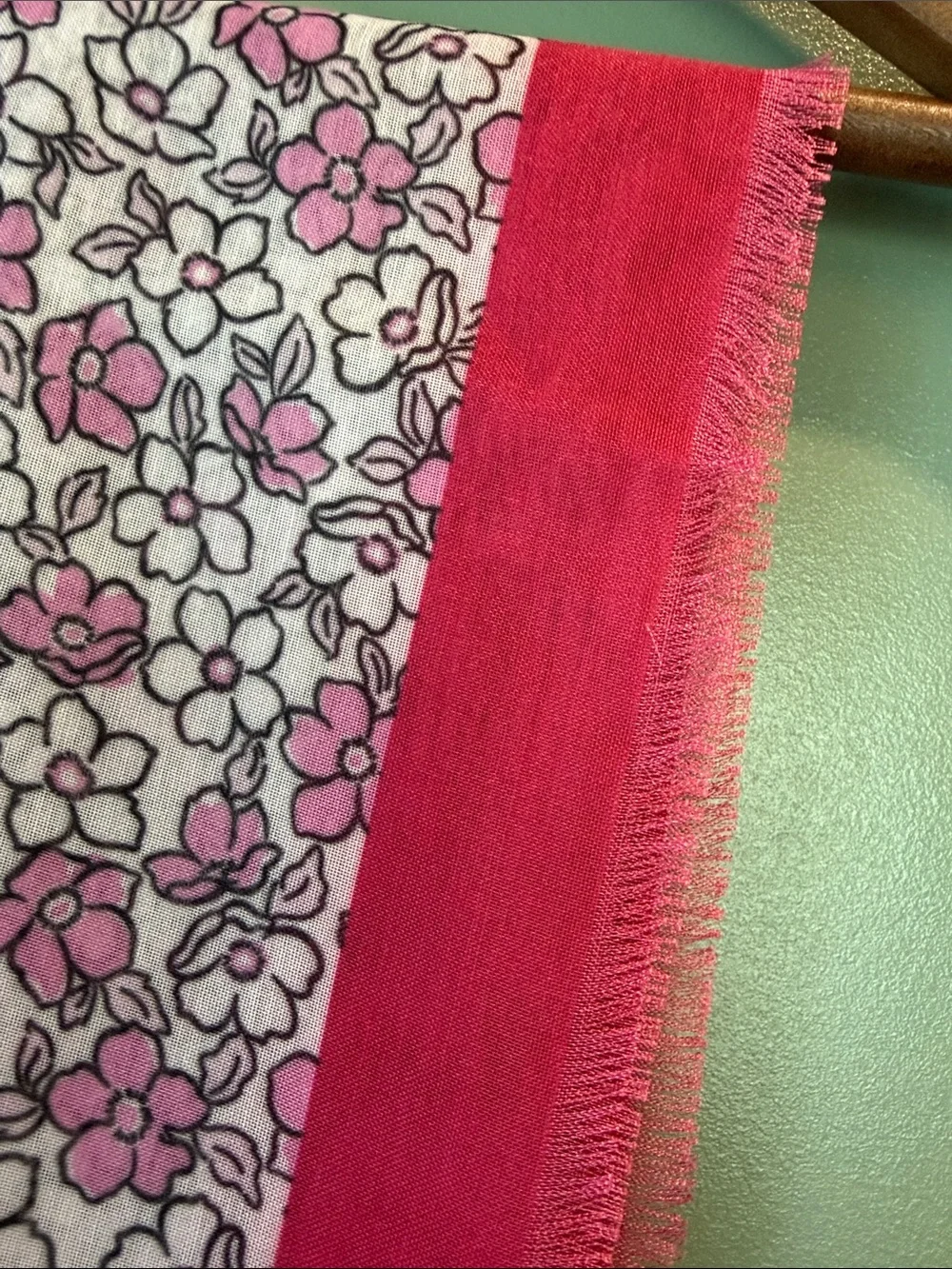 Steve Madden Floral Gauzy Scarf - NWT